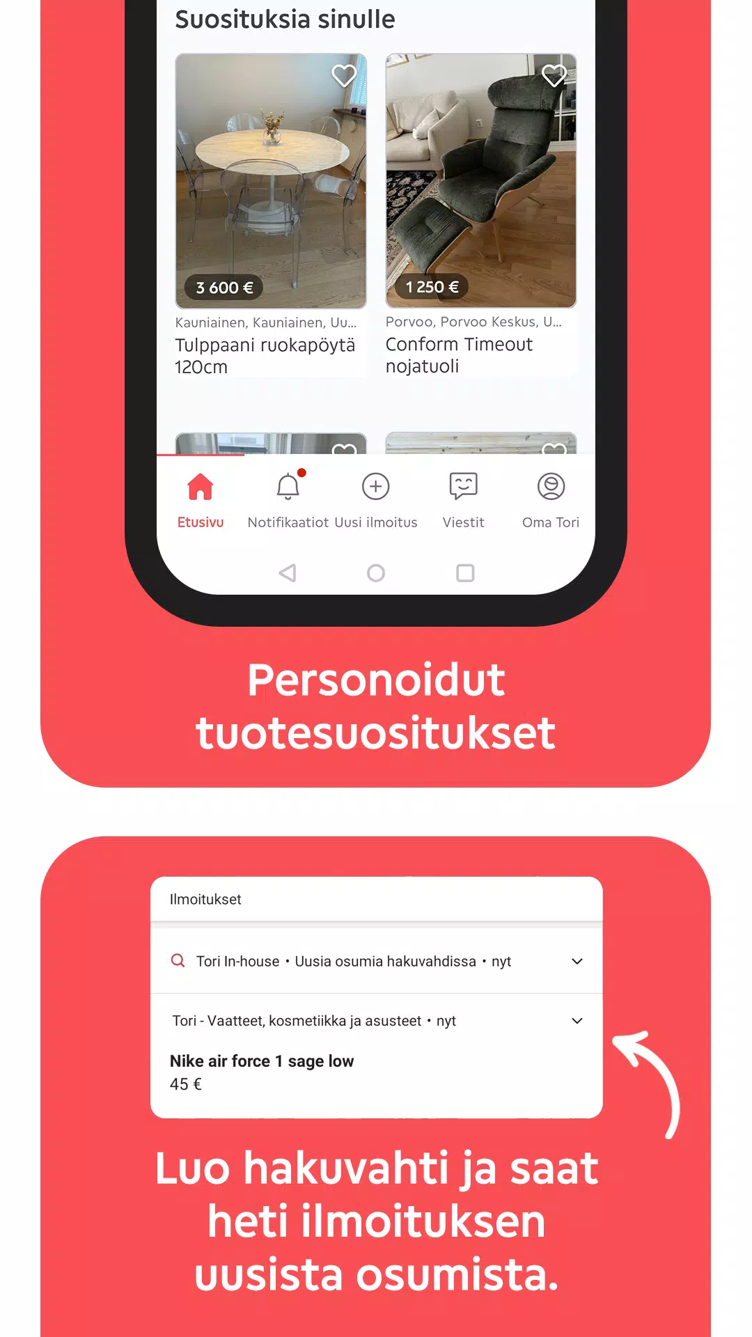 Tori.fi的应用截图2