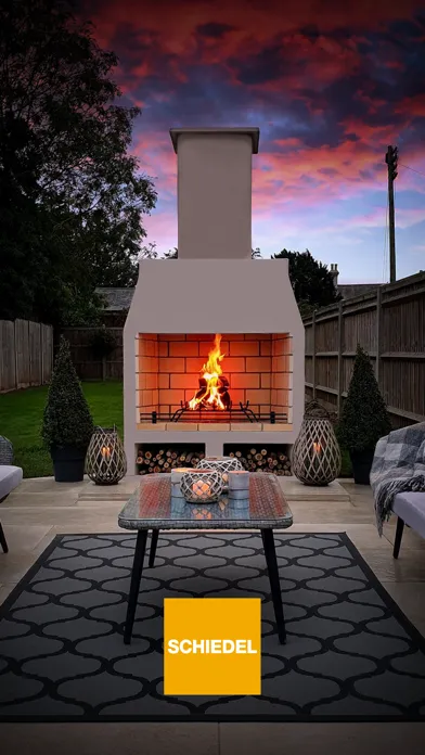 Zrzuty ekranu AR Outdoor Fireplace Designer