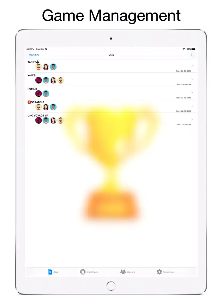 Scored iPad  স্ক্রিনশট