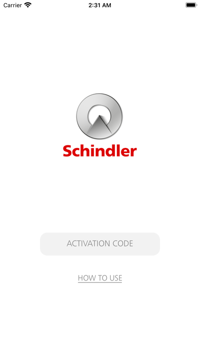 Schindler BuilT-In QR Screenshots