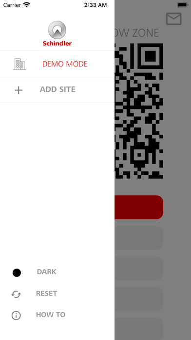 Schindler BuilT-In QR Screenshots