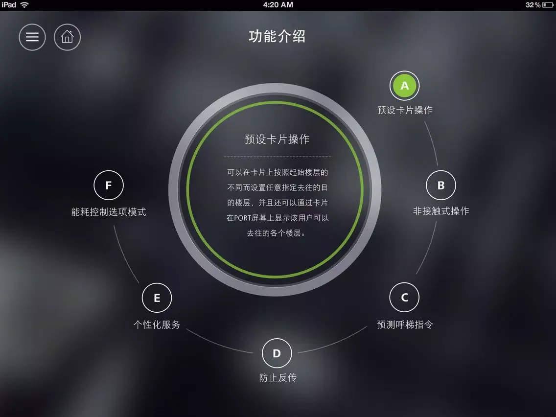 Schindler PORT HD iPad 应用截图