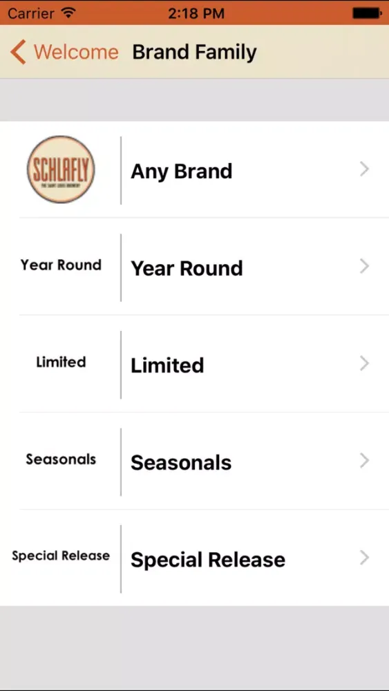 Скриншоты Brew Finder