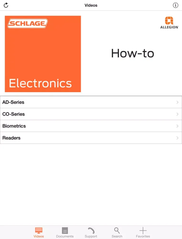 Schlage Electronics How-To iPad  स्क्रीनशॉट