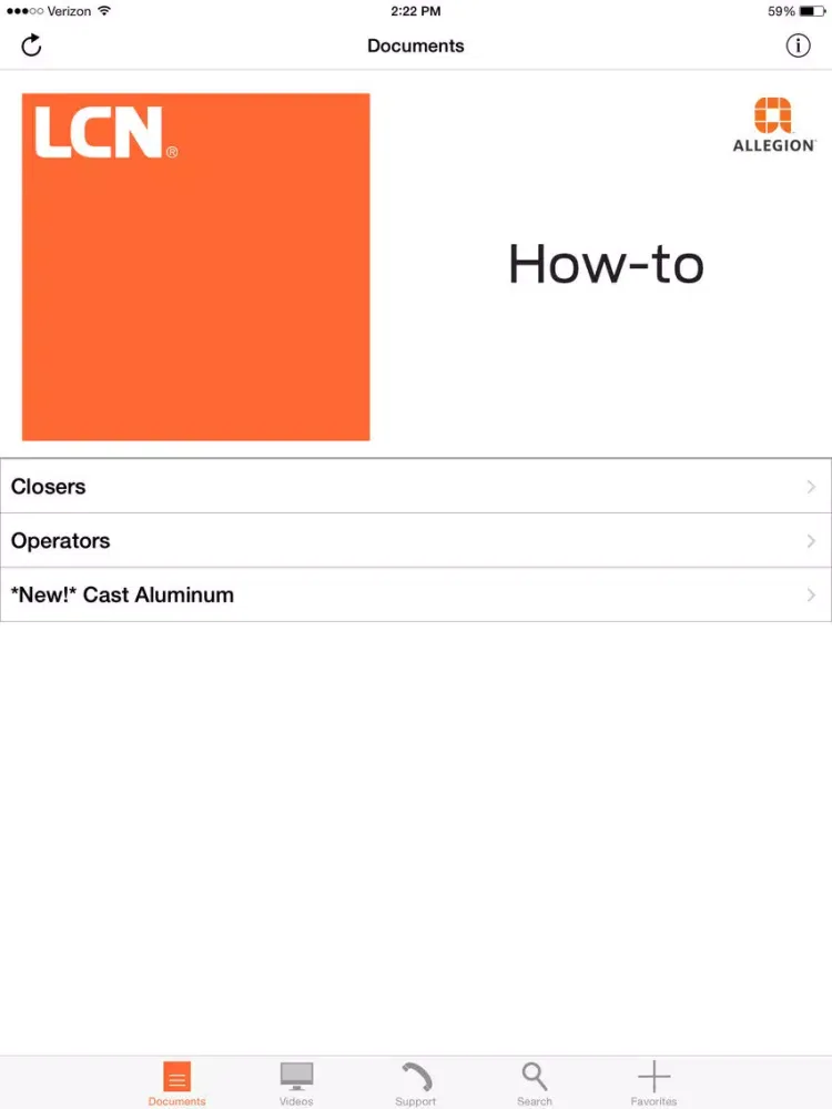ภาพหน้าจอของ LCN How-To iPad 