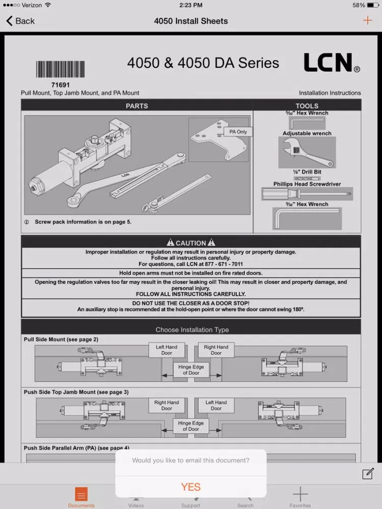 ภาพหน้าจอของ LCN How-To iPad 