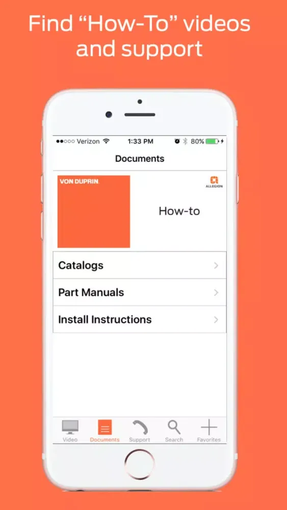 Von Duprin How-To 스크린샷