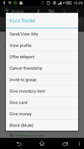 Mobile Grid Client Ekran Görüntüleri