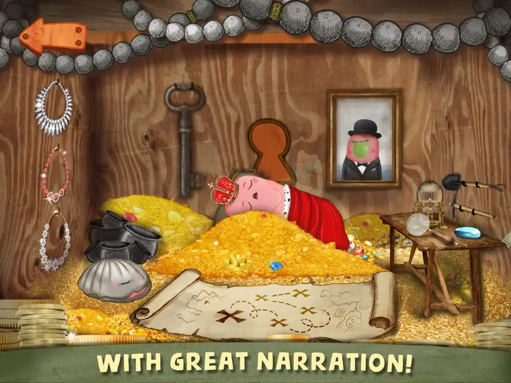 Tangkapan layar Bedtime Stories - Night Train iPad 