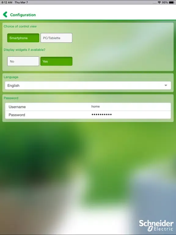 Wiser for KNX iPad  Screenshots