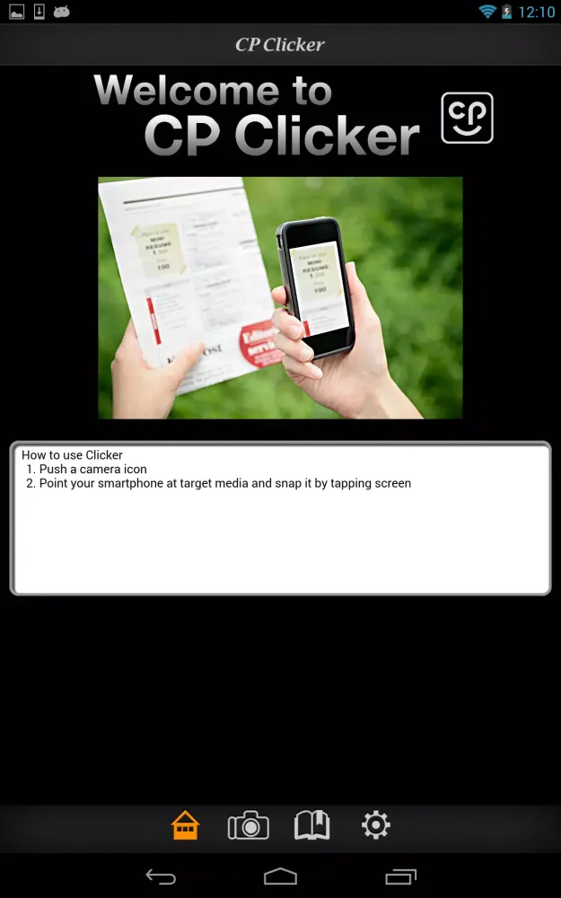 Tangkapan skrin SE Clicker
