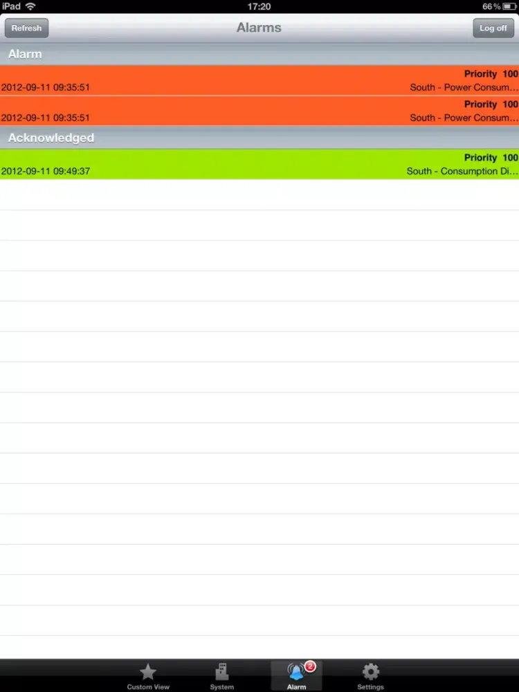 Zrzuty ekranu Building Operation Technician Tool iPad 