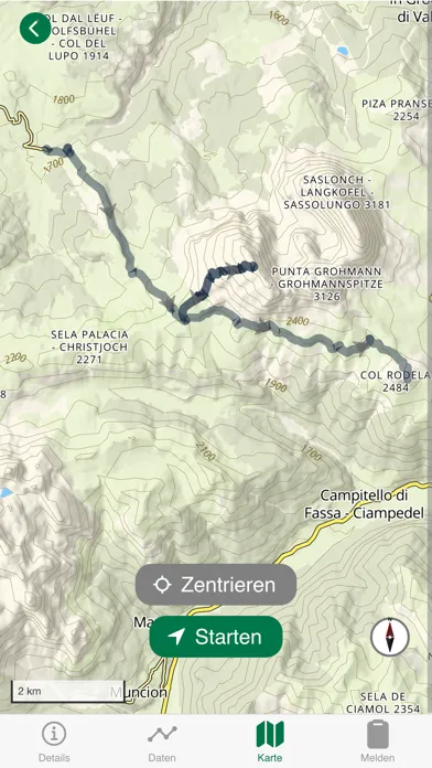 Captures d'écran de Dolomites Ronda