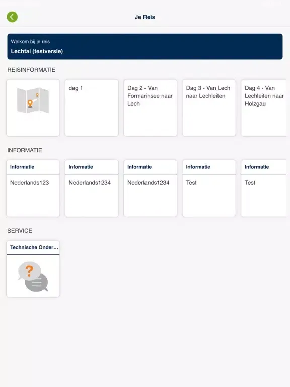SNP Reis app iPad  Screenshots