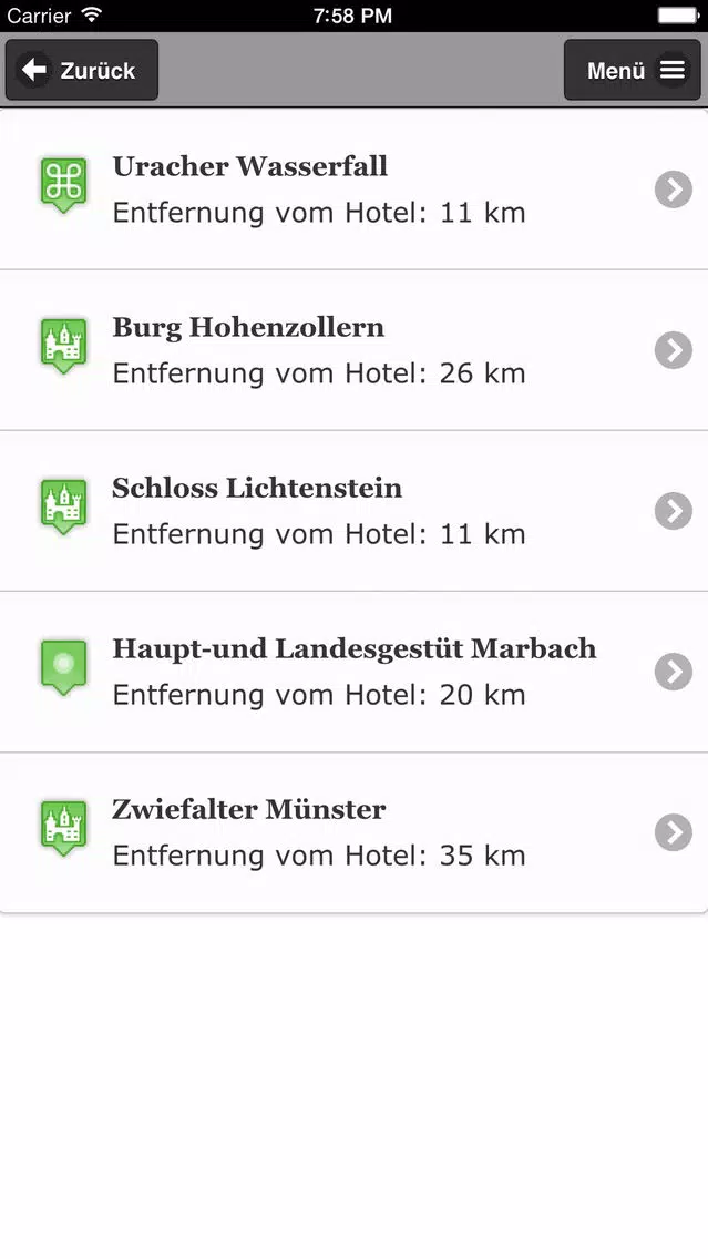Screenshot di Württemberger Hof