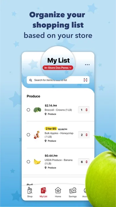 Capturas de pantalla de Schnucks Rewards