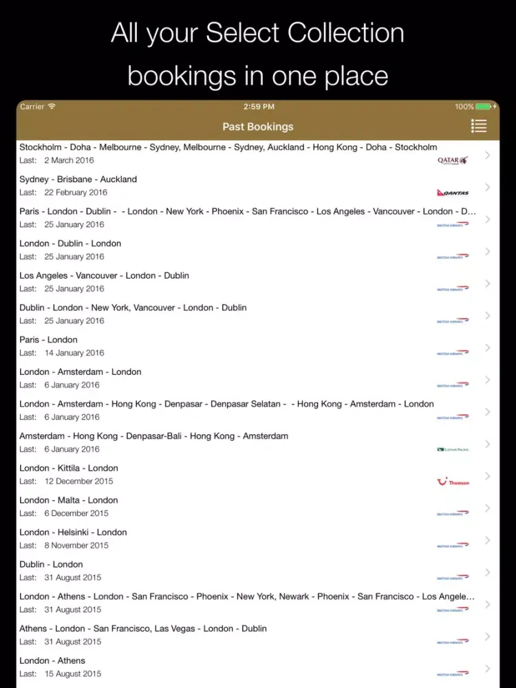 Select Collection iPad  سکرین شاٹس