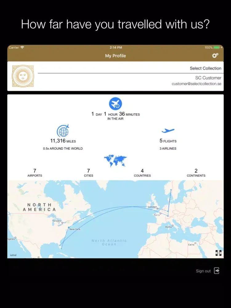 Select Collection iPad  سکرین شاٹس