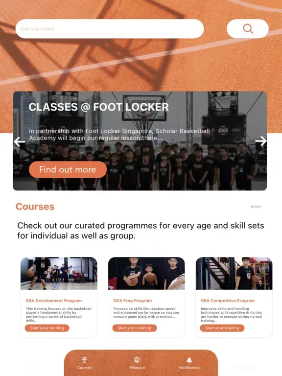 Scholar Basketball Academy iPad  سکرین شاٹس