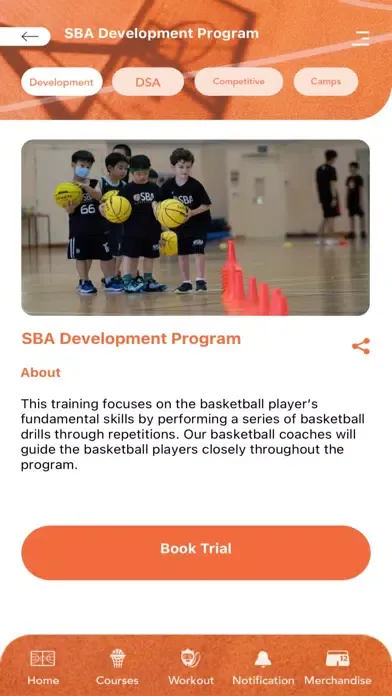 Scholar Basketball Academy سکرین شاٹس