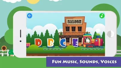 Preschool ABC Train Ekran Görüntüleri