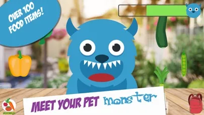 Capturas de pantalla de Hungry Monster Learning Game