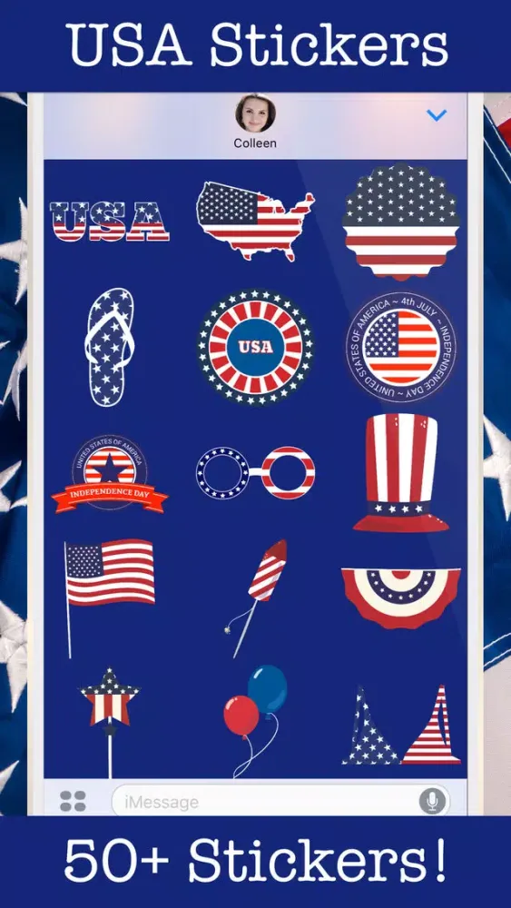 USA American Patriot:July 4th, Memorial, Labor Day स्क्रीनशॉट