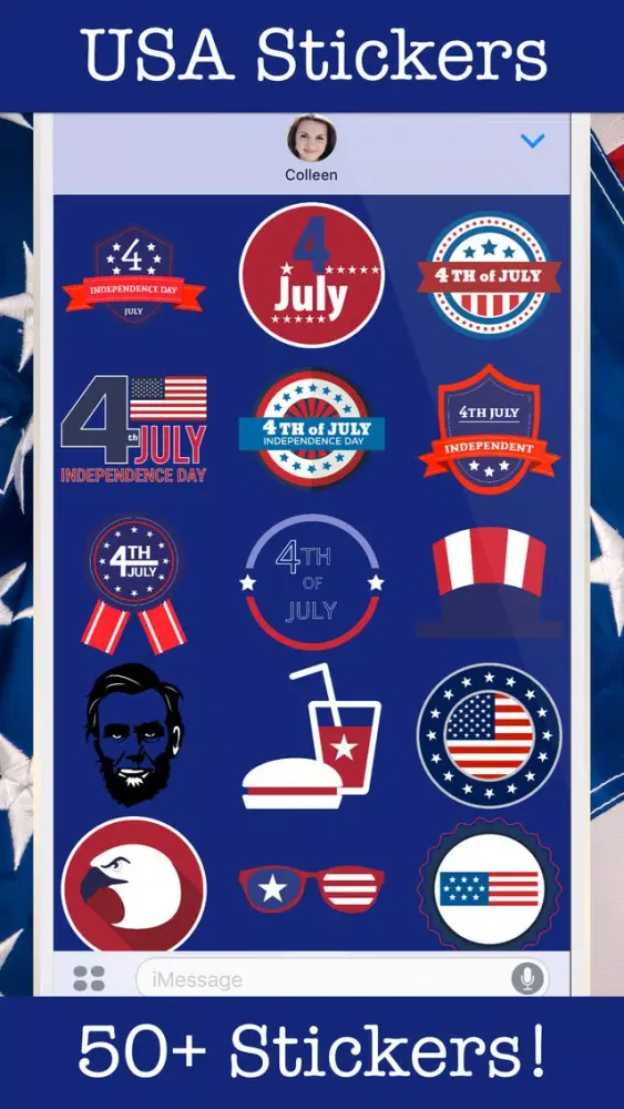 USA American Patriot:July 4th, Memorial, Labor Day स्क्रीनशॉट
