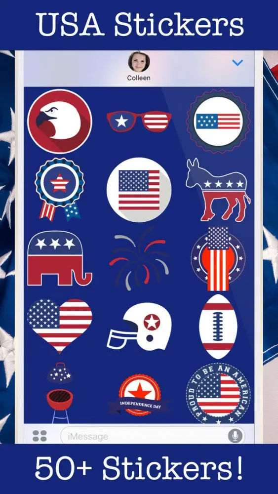 USA American Patriot:July 4th, Memorial, Labor Day स्क्रीनशॉट