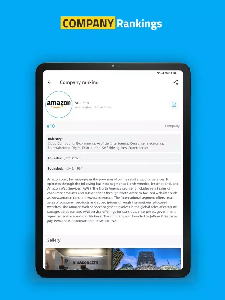 Ảnh chụp màn hình của Scholar Source iPad 
