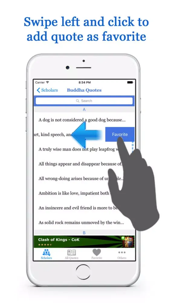 Scholars Quotes Screenshots