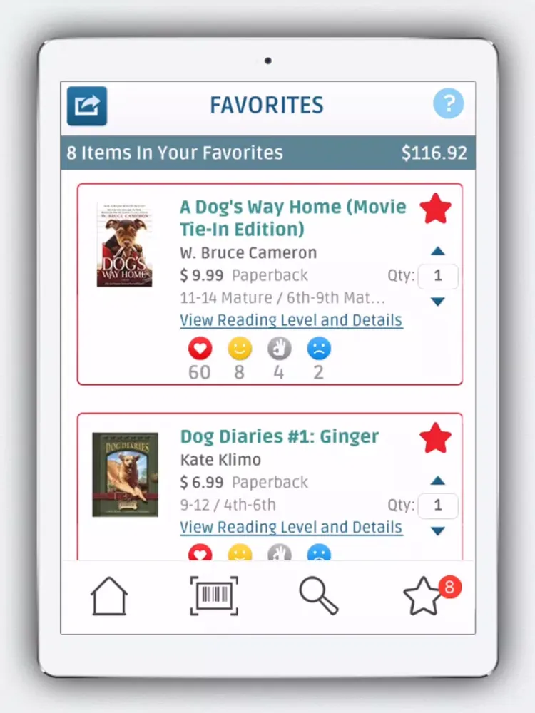 Scholastic Book Fairs iPad  سکرین شاٹس