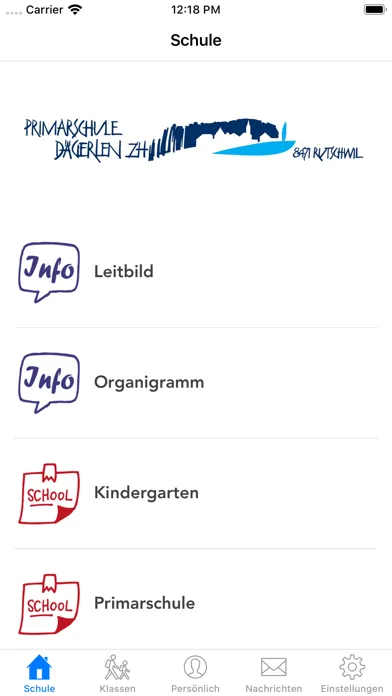 Ảnh chụp màn hình của Schule Dägerlen
