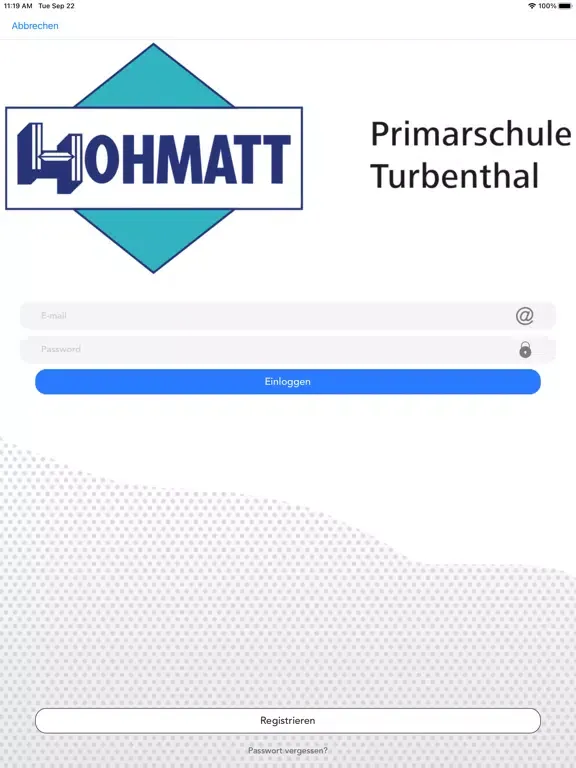 Schule Turbenthal iPad  Screenshots