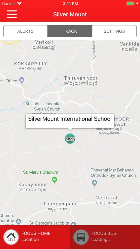 Zrzuty ekranu SilverMount School