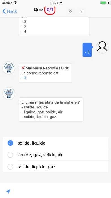 Capturas de pantalla de Chimie 4ème