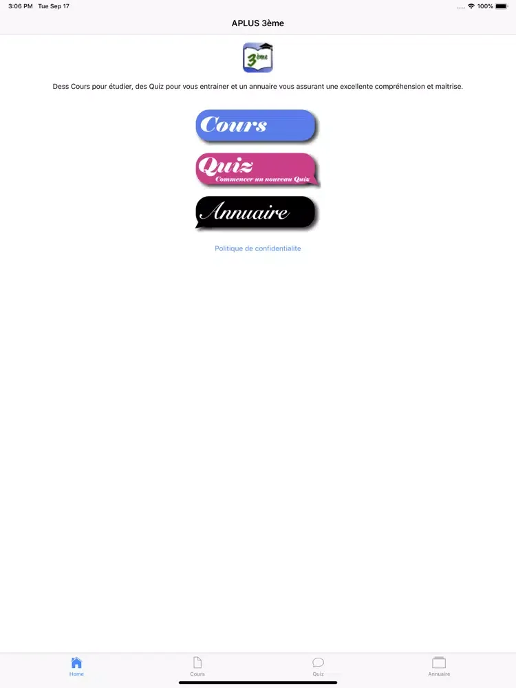 Aplus 3ème iPad  Ekran Görüntüleri