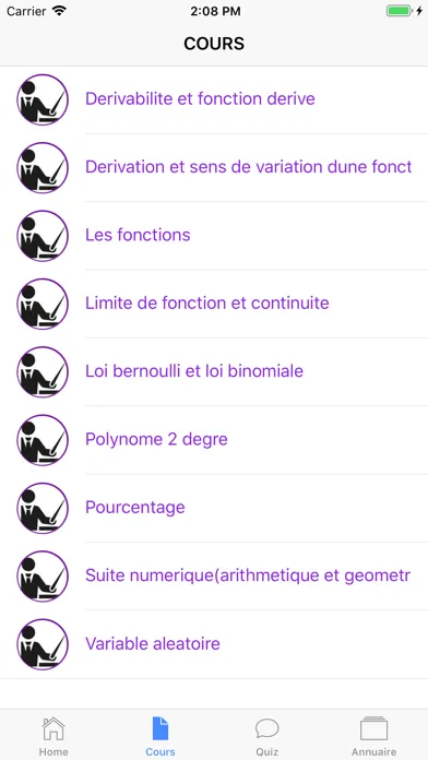 Capturas de pantalla de Maths Première ES