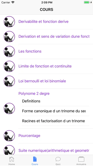 Capturas de pantalla de Maths Première ES