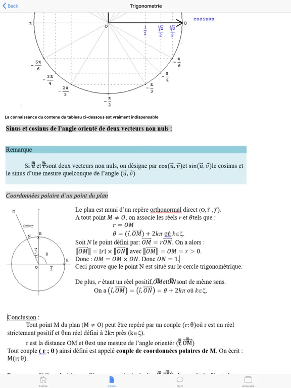 Maths Première S iPad  स्क्रीनशॉट