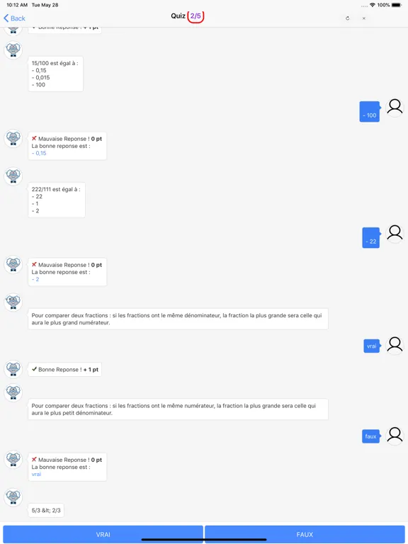 Maths 5ème iPad  Ekran Görüntüleri