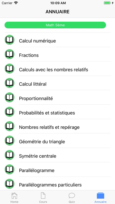 Maths 5ème Ekran Görüntüleri