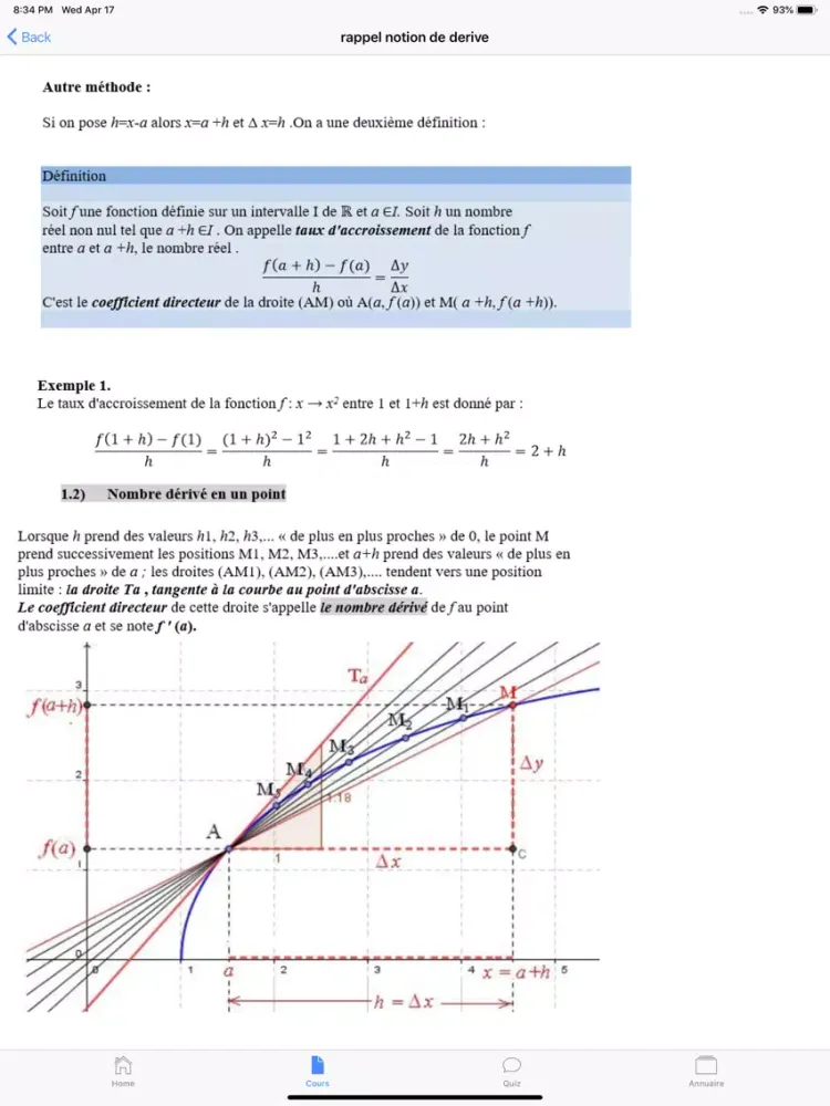 صور Maths Terminale S iPad 