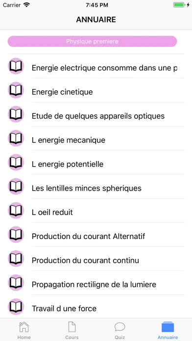 Capturas de pantalla de Physique Première S