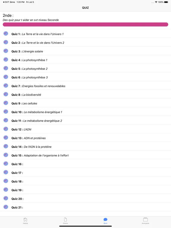 SVT Seconde iPad  Ekran Görüntüleri