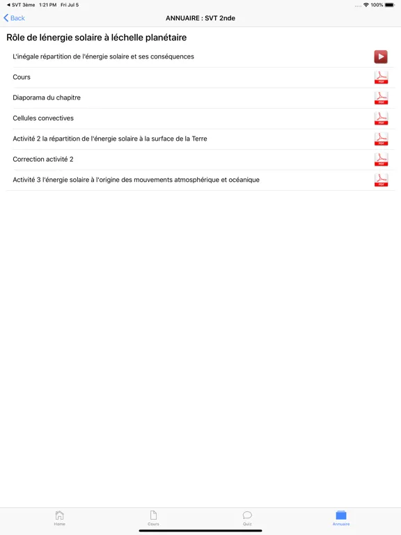 SVT Seconde iPad  Ekran Görüntüleri