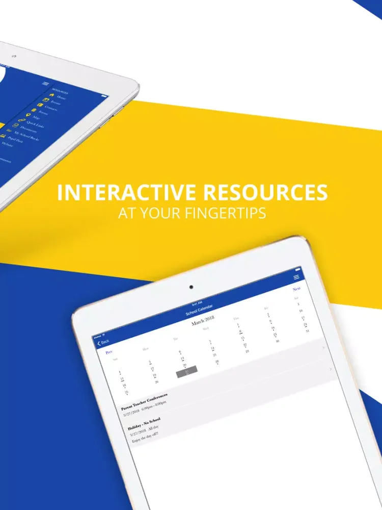 Tangkapan layar Archimedes Academy iPad 