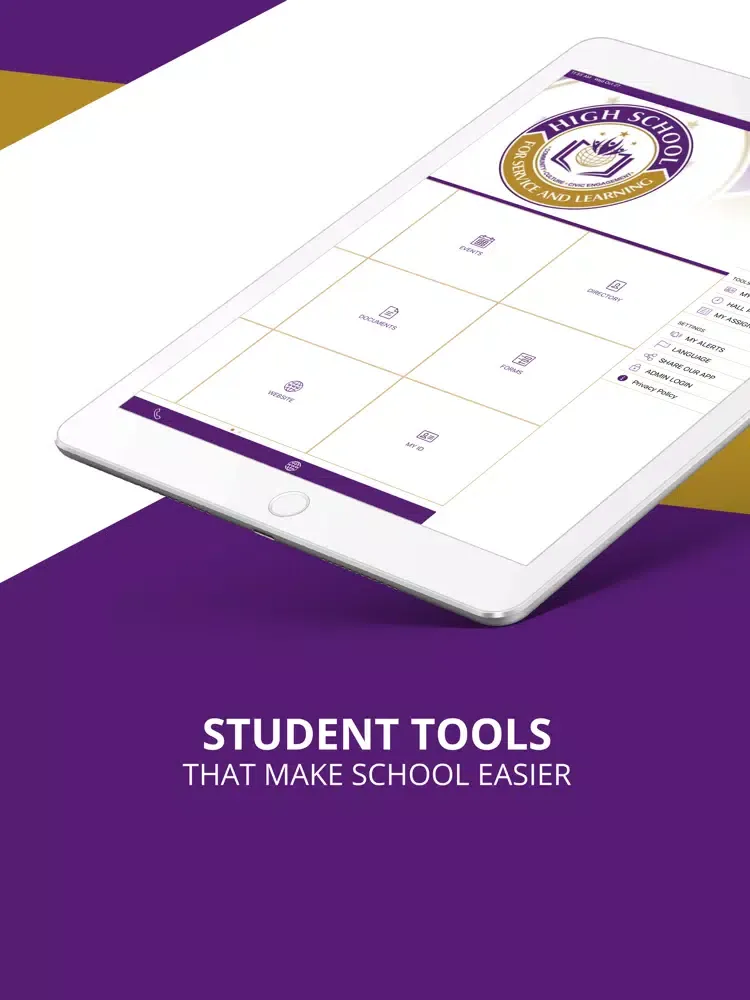 Zrzuty ekranu K539 HS for Service & Learning iPad 