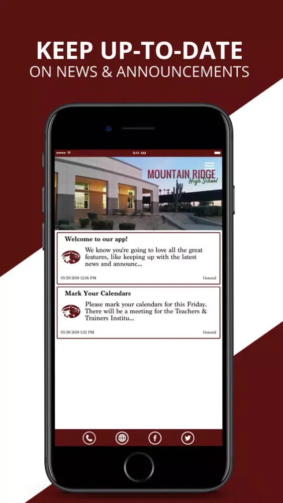 Mountain Ridge High School应用截图