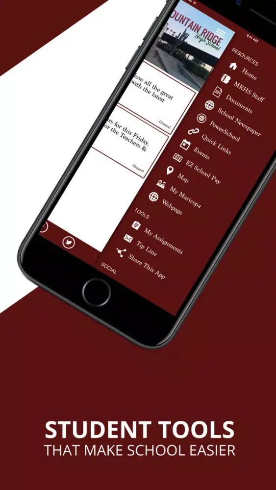 Mountain Ridge High School应用截图